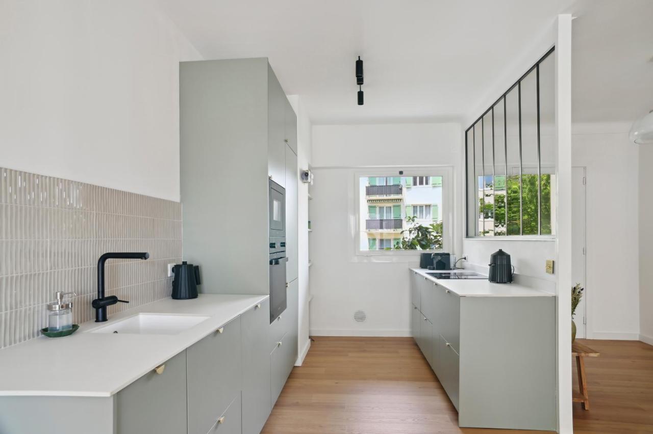 Designer Flat, Luxurious, Close From Palais, Terrasse, Private Garage, Air Conditoning Cannes Zewnętrze zdjęcie