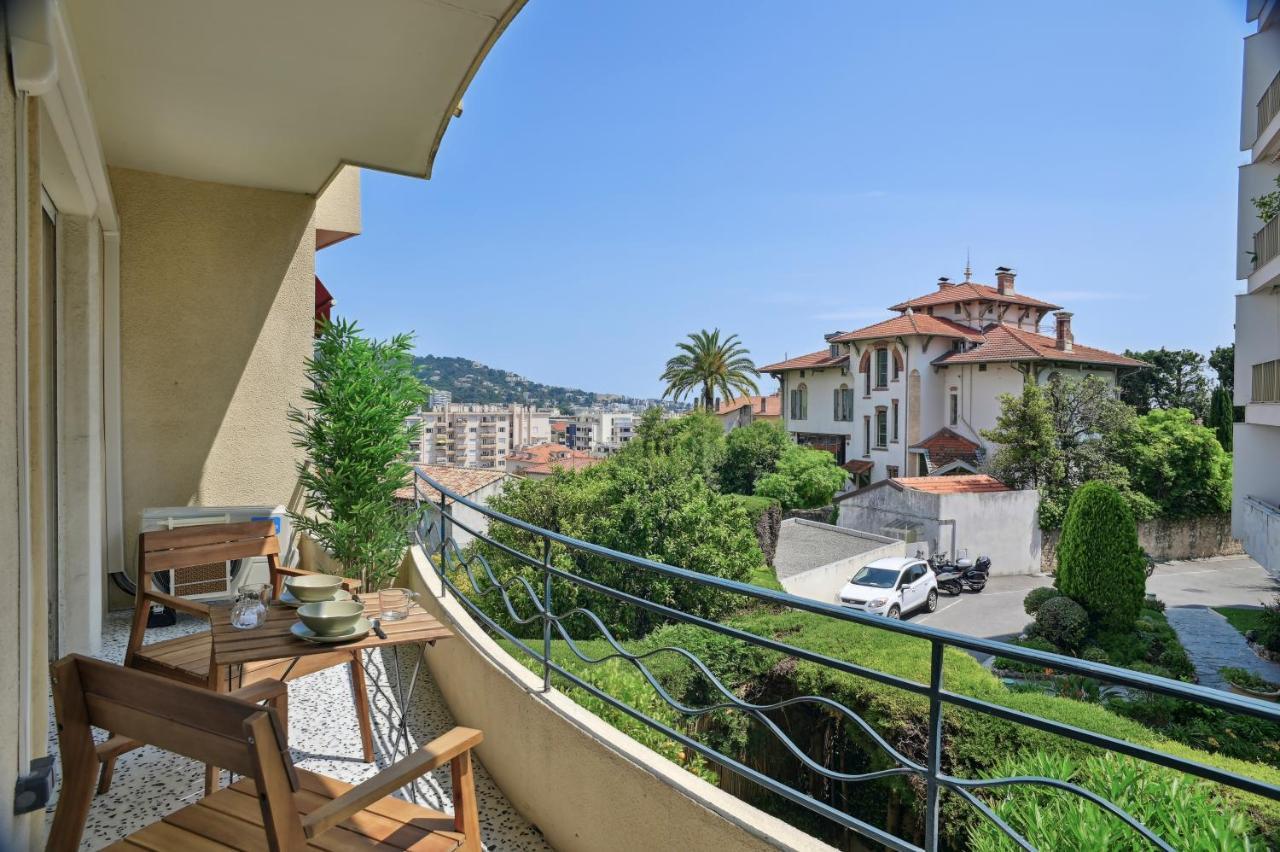 Designer Flat, Luxurious, Close From Palais, Terrasse, Private Garage, Air Conditoning Cannes Zewnętrze zdjęcie